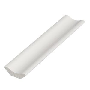 22mm x 6mm Concord PVC Scotia Mould, 5m - White