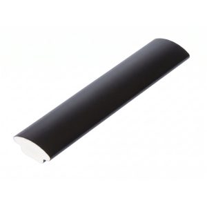 17.5mm Concord PVC Quadrant, 5m - Smooth Black
