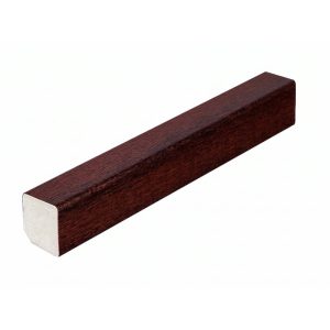 15mm x 13mm Concord PVC Foiled Rectangular Trim, 5m - Rosewood