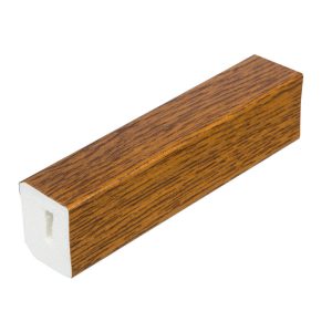 25mm x 20mm Concord PVC Foiled Rectangular Trim - Light Oak