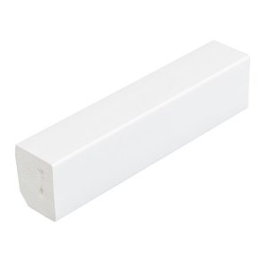 25mm x 20mm Concord PVC Rectangular Trim - Bright White