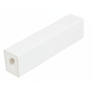 25mm x 20mm Concord PVC Foiled Rectangular Trim - Smooth White