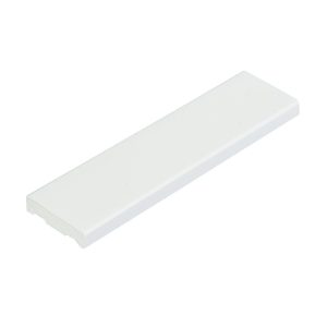 26mm x 6mm Concord PVC Batten, 5m - White