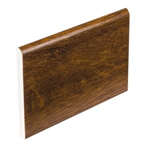 70mm x 6mm Concord PVC Architrave, 5m - Light Oak