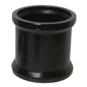 Kayflow 110mm Round Soil Coupler - Black