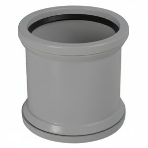 Kayflow 110mm Round Soil Coupler - Grey