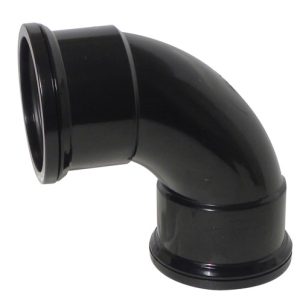 Kayflow 110mm 90° Double Socket Bend - Black