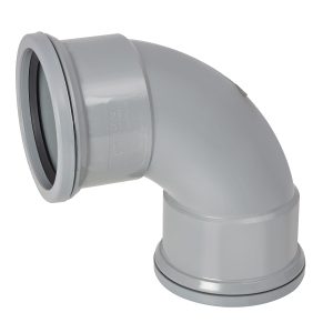 Kayflow 110mm 90° Double Socket Bend - Grey
