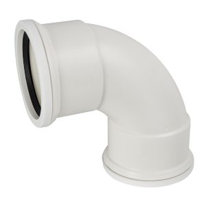 Kayflow 110mm 90° Double Socket Bend - White