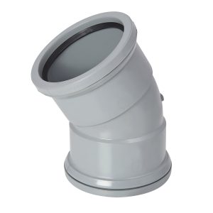 Kayflow 110mm 30° Double Socket Bend - Grey