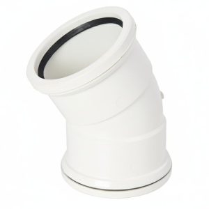 Kayflow 110mm 30° Double Socket Bend - White