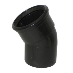 Kayflow 110mm 30° Single Socket Bend - Black