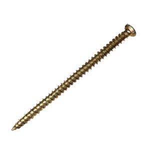 4mm x 60mm Multi-Purpose Screw - Zinc Yellow - 200 Box