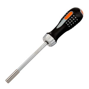 Bahco 808050 Ratchet Screwdriver - 1/4in Bit Holder