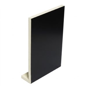 200mm Square  9mm Cover Board x 5m - Smooth Anthracite Black