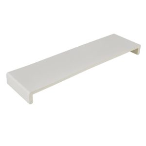 405mm Square  9mm Double Ended Cover Board x 5m - White Foil