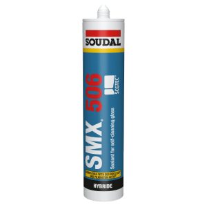 Soudal SMX 506 Self-Cleaning Glass Sealant - Black