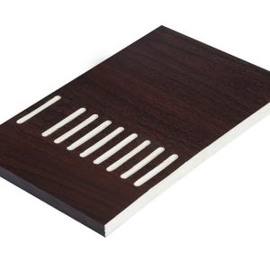 150mm Vented Soffit 9mm Board x  5m (10mm Air Gap) - Rosewood
