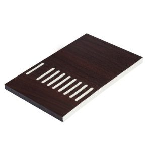 300mm Vented Soffit 9mm Board x  5m (10mm Air Gap) - Rosewood