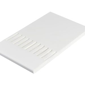 150mm Vented Soffit 9mm Board x  5m (10mm Air Gap) - White