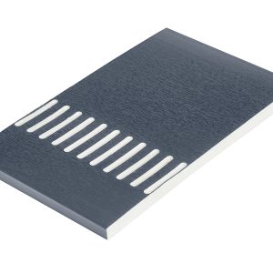 150mm Vented Soffit 9mm Board x  5m (10mm Air Gap) - Anthracite Grey