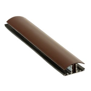 10-25mm Polycarbonate Snapdown Glazing Bar - Brown