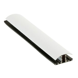 10-25mm Polycarbonate Snapdown Glazing Bar - White