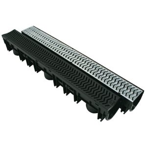 Storm Drain Plus x 1m Galvanised Grating