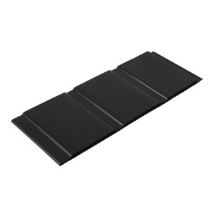 300mm Hollow Soffit Board x 5m - Smooth Anthracite Black