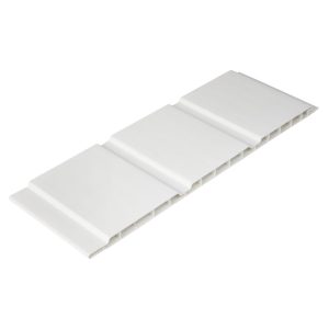 300mm Hollow Soffit Board x 5m - White
