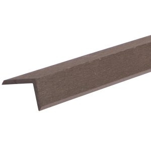 Suelo 3.6m Composite Decking Cover Angle - Brown