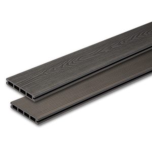 Suelo 3.6m Hollow Composite Decking Board - Grey