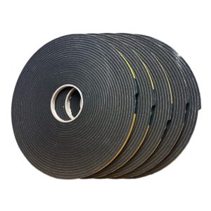 1mm Thick Double-Sided Polyethylene Security Glazing Tape, 10mm x 50m - Black