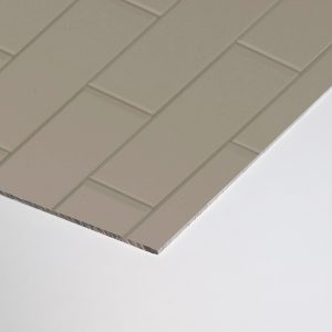 Wetwall Tile 3mm Bathroom Wall Panels - Mocha
