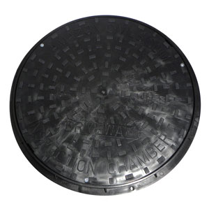Kayflow 450mm Round Underground Manhole Cover and Frame (15kN)