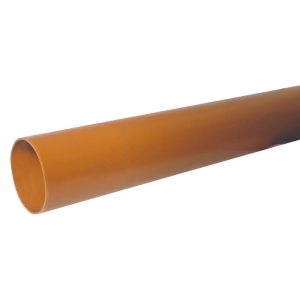 Kayflow 160mm Underground Plain End Pipe - 3m