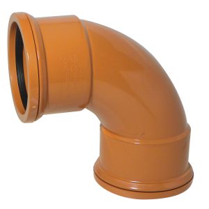 Kayflow 110mm Underground 90° Bend - Double Socket