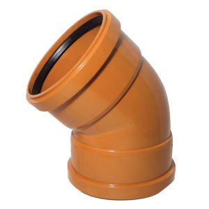 Kayflow 160mm Underground 45° Bend - Double Socket