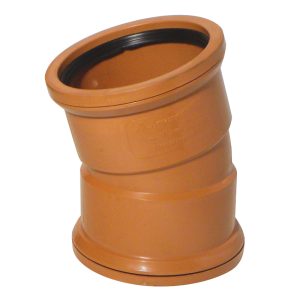 Kayflow 110mm Underground 15° Bend - Double Socket