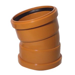 Kayflow 160mm Underground 15° Bend - Double Socket