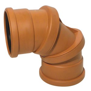 Kayflow 110mm Underground Adjustable Bend - Double Socket