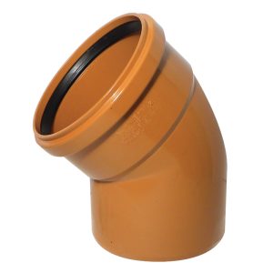 Kayflow 160mm Underground 45° Bend - Single Socket