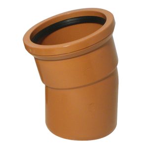 Kayflow 110mm Underground 15° Bend - Single Socket