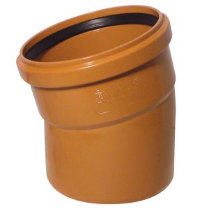 Kayflow 160mm Underground 15° Bend - Single Socket