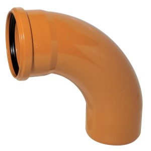 Kayflow 110mm Underground 90° Swept Bend - Single Socket