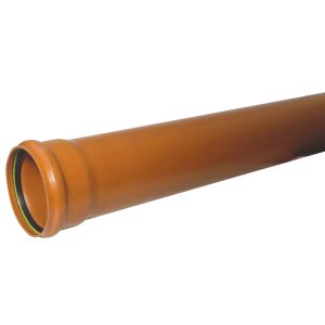 Kayflow 160mm Underground Single Socket Pipe - 6m