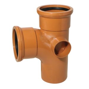 Kayflow 110mm Underground 90° Junction - Double Socket