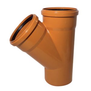 Kayflow 160mm Underground 45° Junction - Double Socket