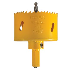 Faithfull 70mm One Piece Vent Hole Saw