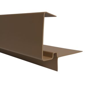 5m D Type Continuous Dry Verge - Deep Profile Tiles - Brown
